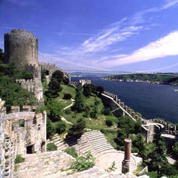 Bosphorus Strait and Rumeli Fortress - click to enlarge