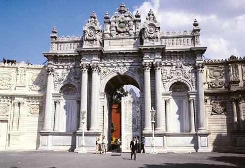 Imperial Gate of Dolmabahce Palace