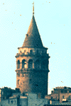 Galata tower at the Golden Horn